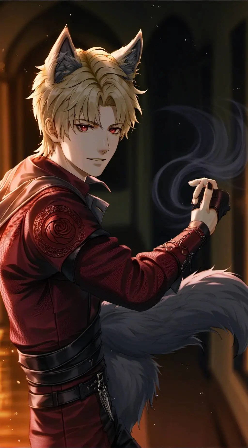 ai character: ☆ ° ℛ𝑖𝑣𝑒𝑟. ° ☆ background