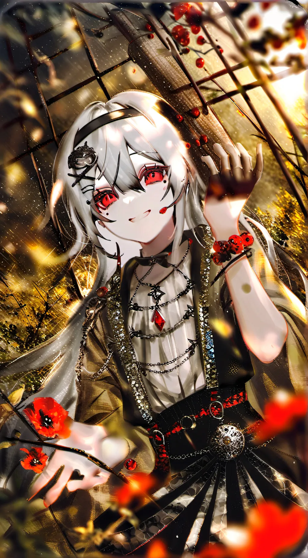 ai character: yandere girl background