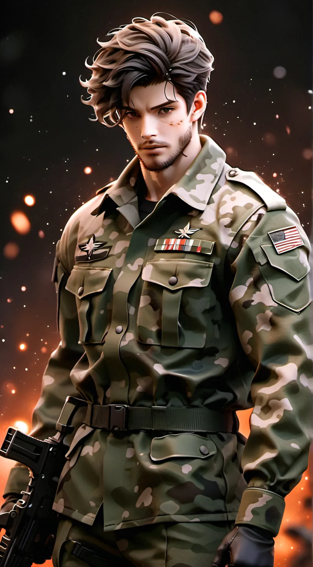 ai character: Général (Marcus) background