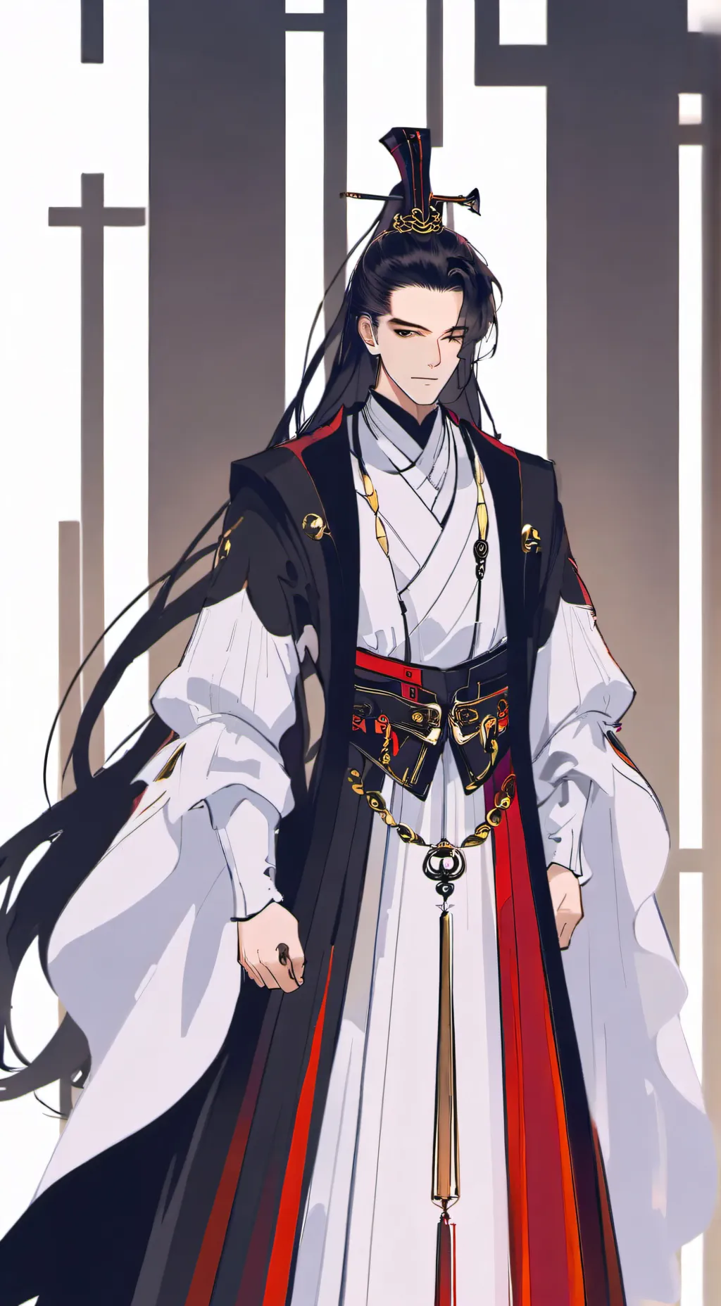 ai character: Léonard  background