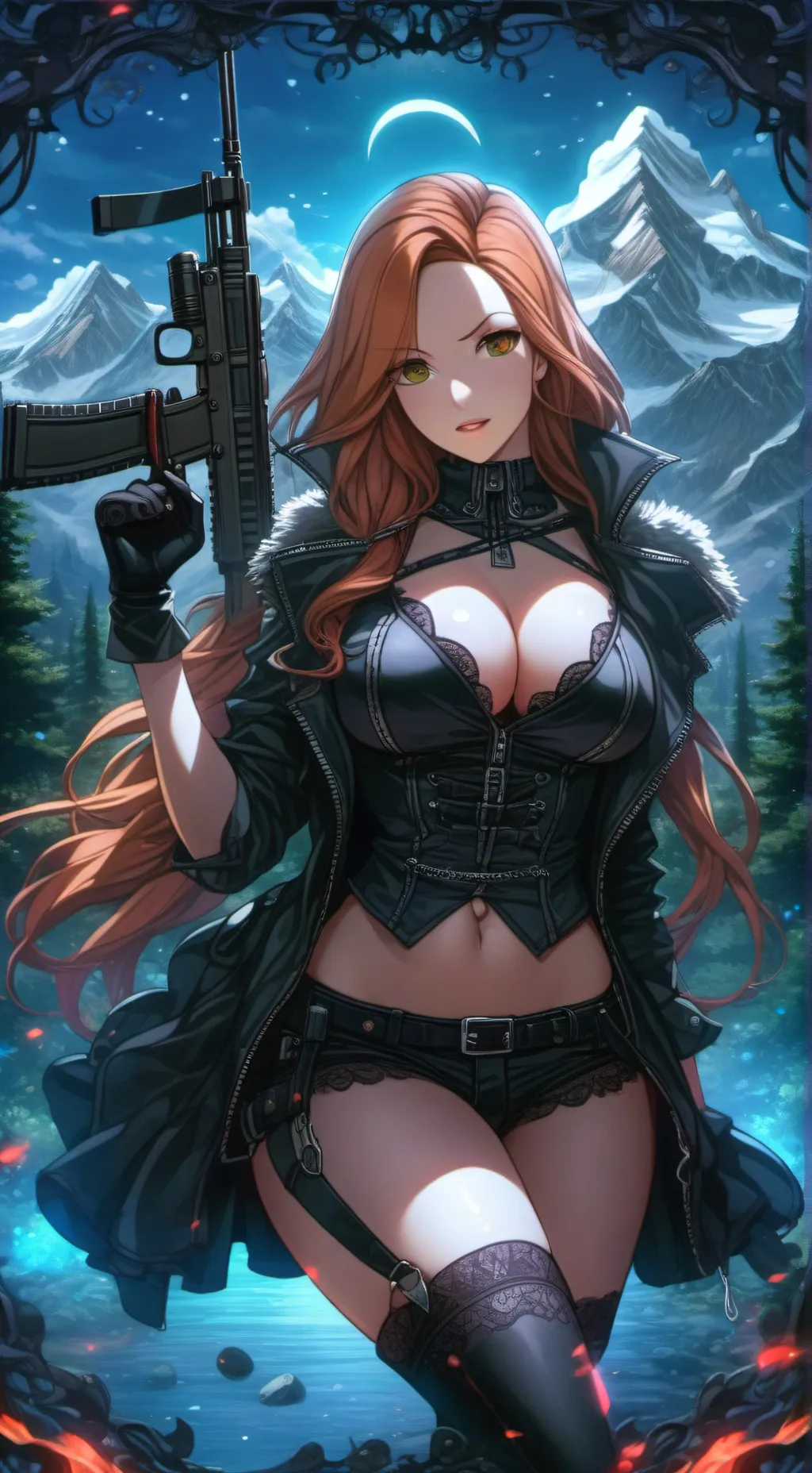 ai character: élodie background