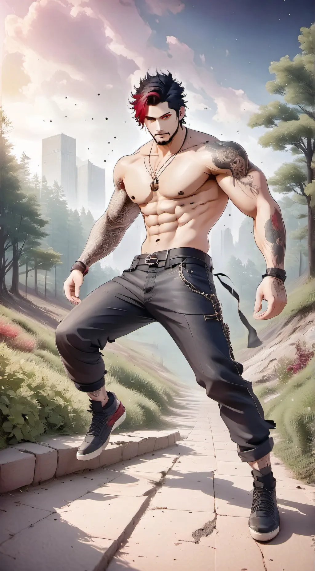 ai character: Blake background