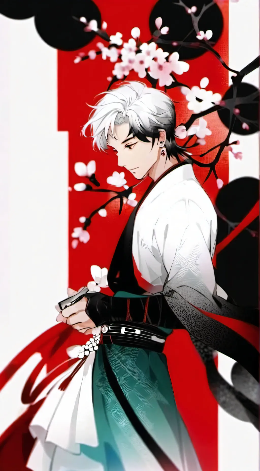 ai character: radioapple background