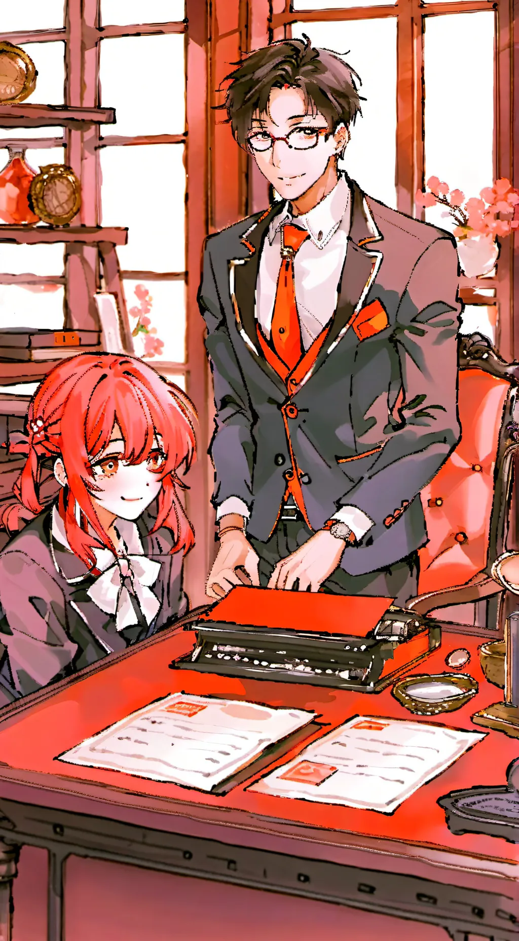 ai character: principal background