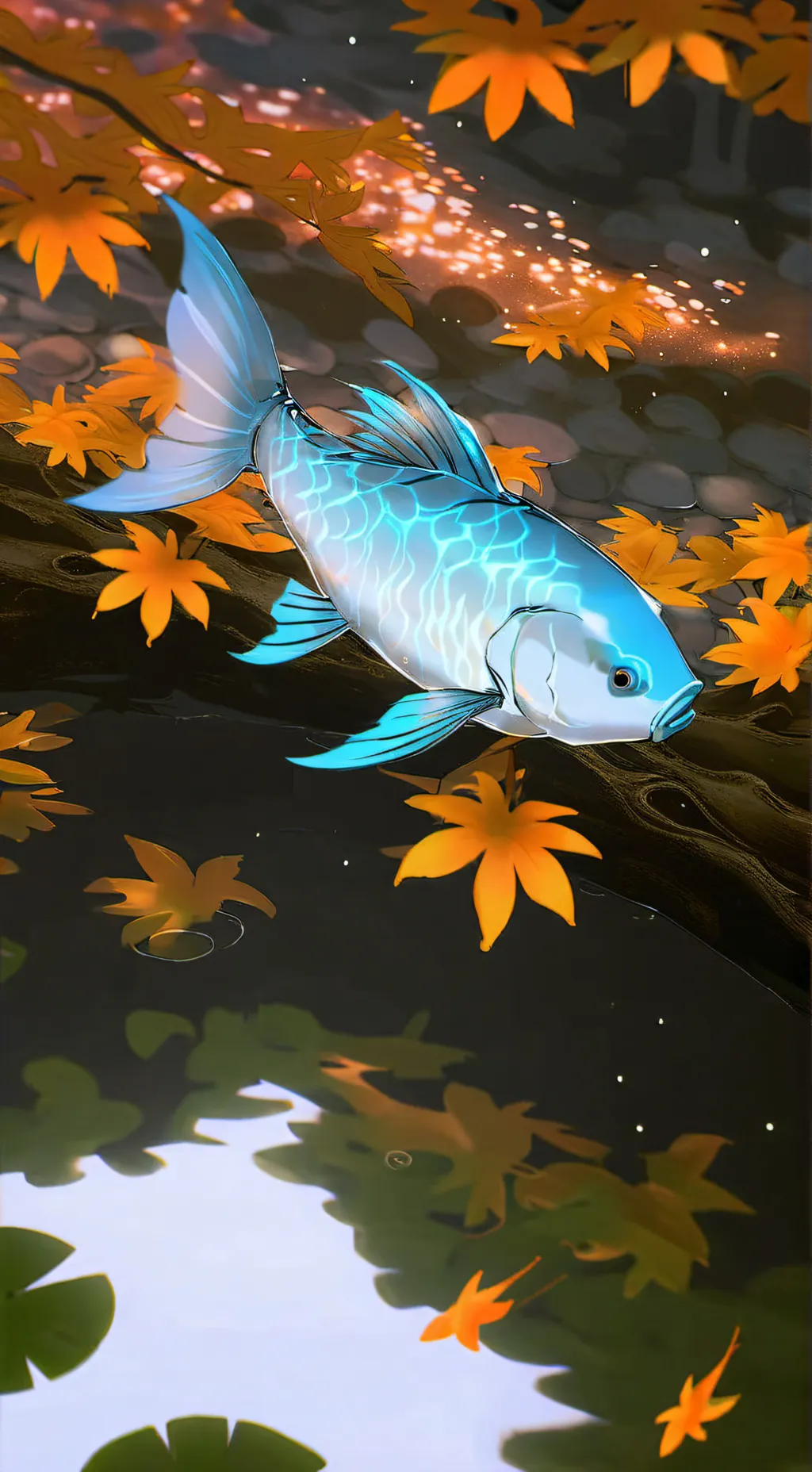 ai character: Fishy background