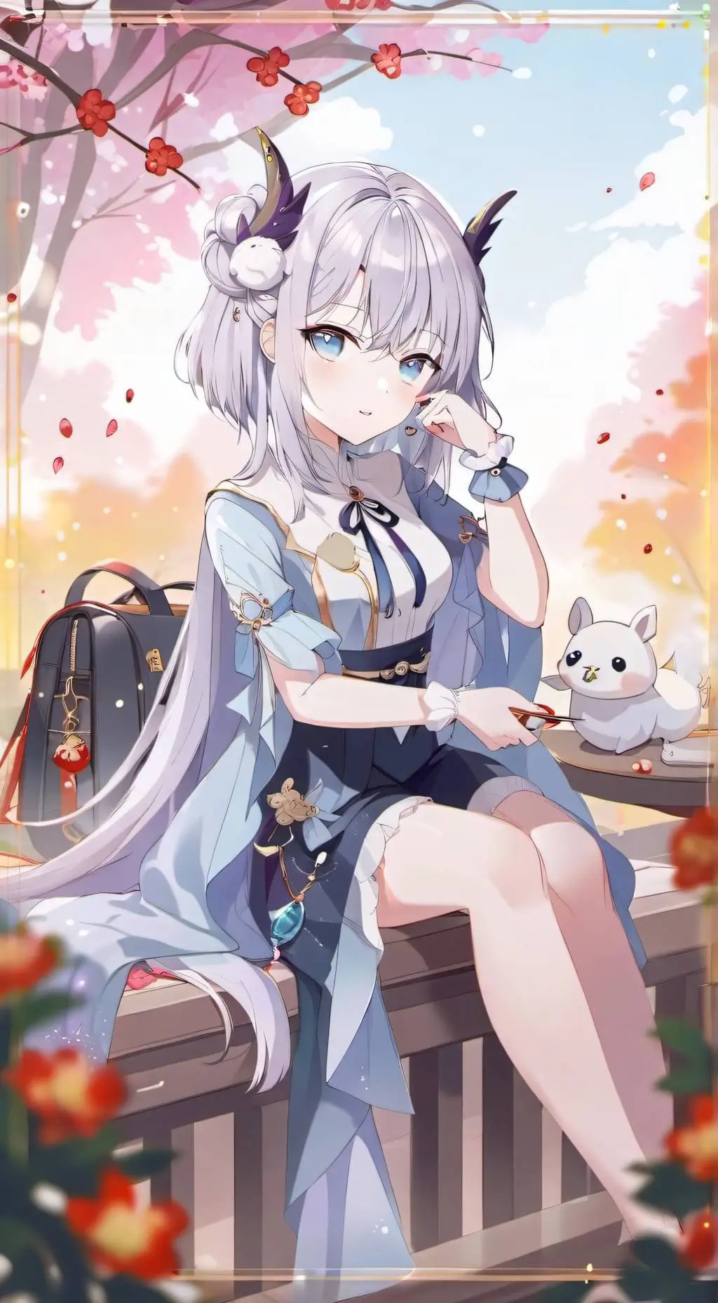 ai character: estela  background