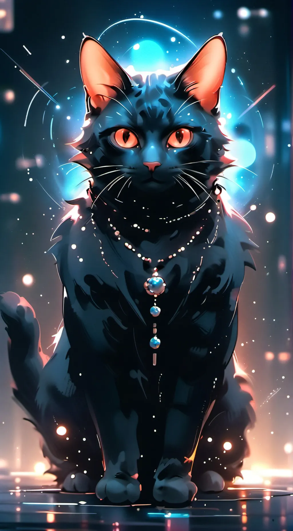 ai character: Pixel background