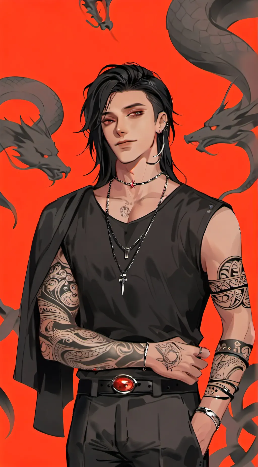 ai character: Marcel Kaminski background