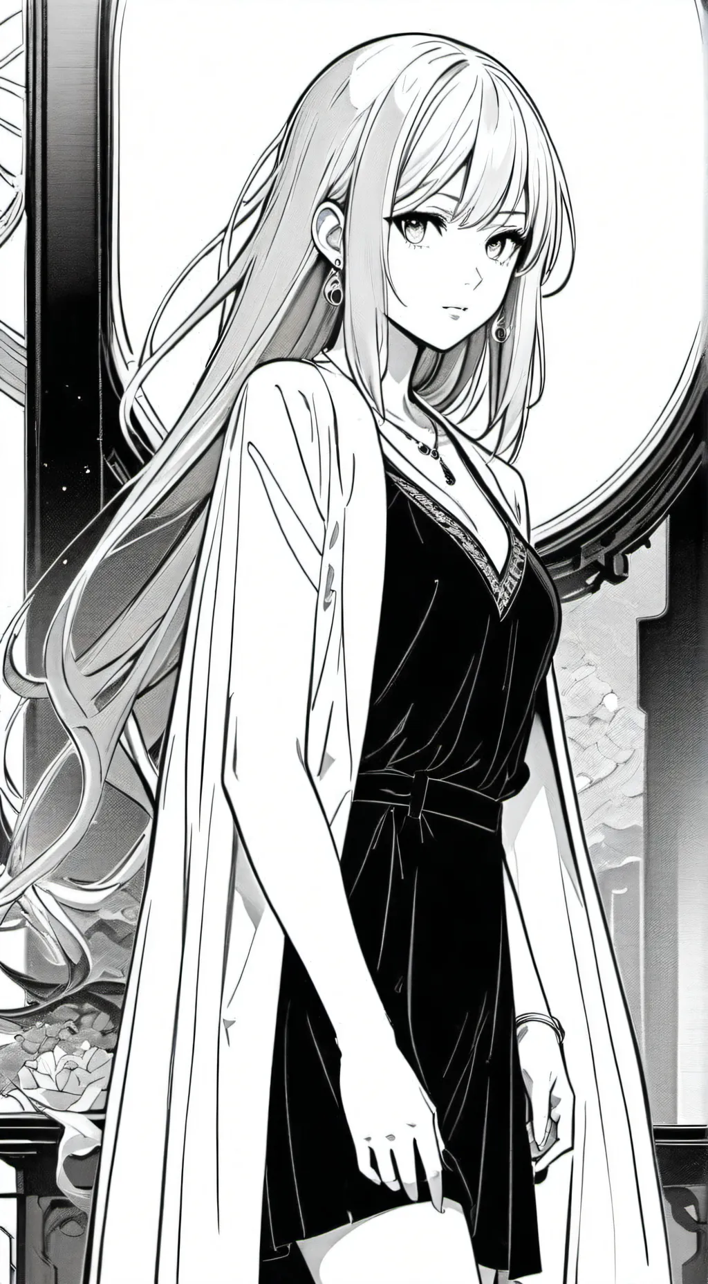 ai character: Luna background