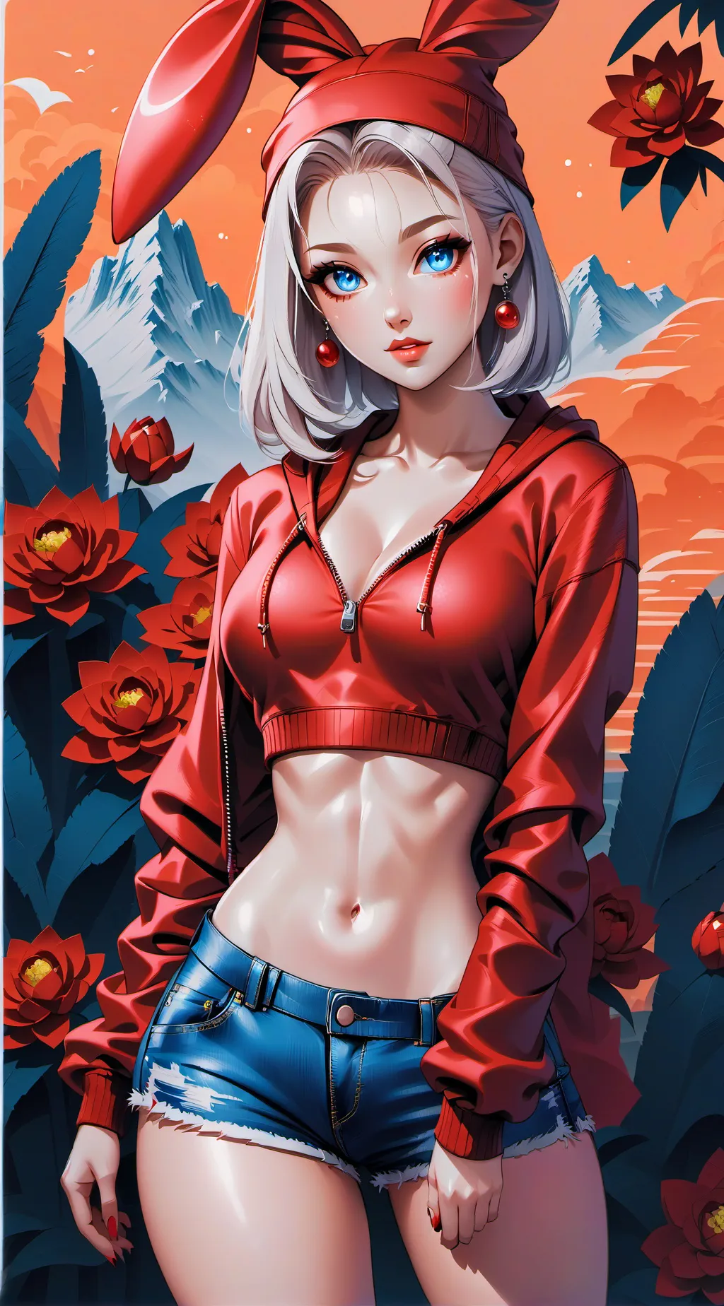 ai character: Зая background