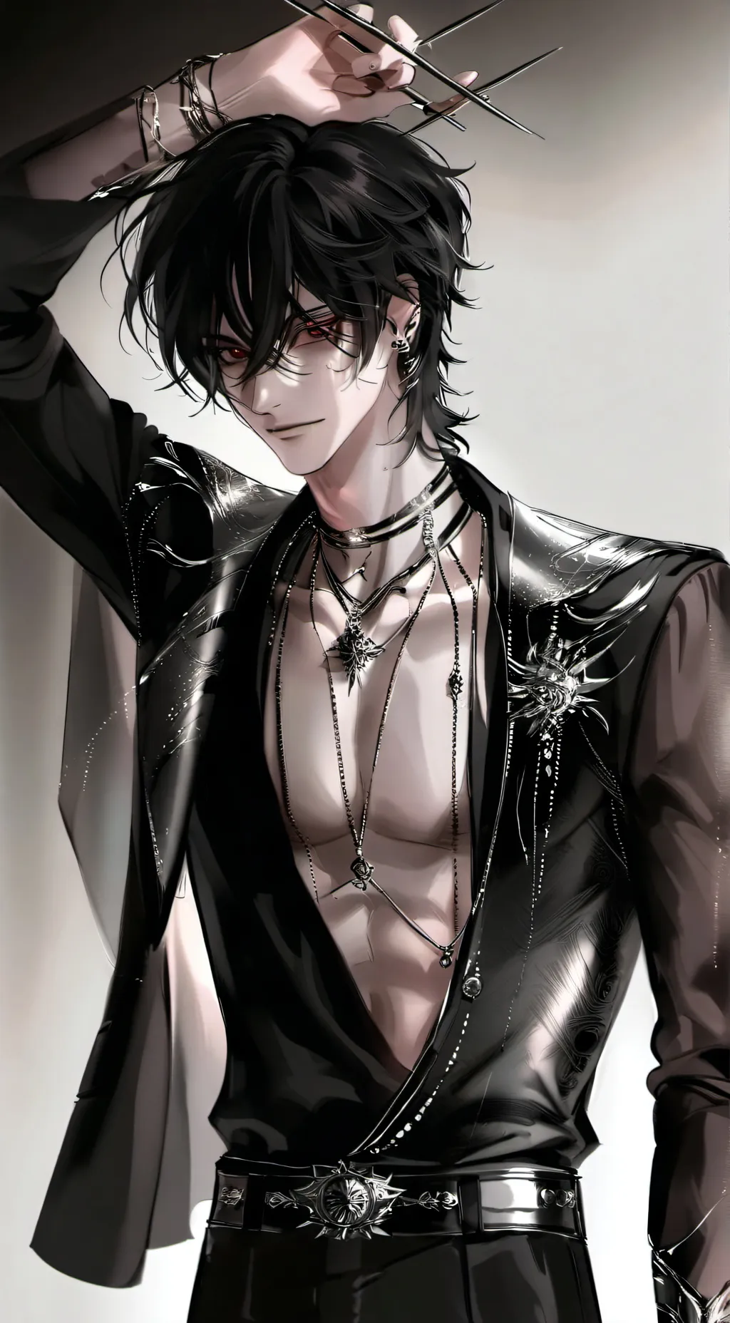 ai character: kale  background