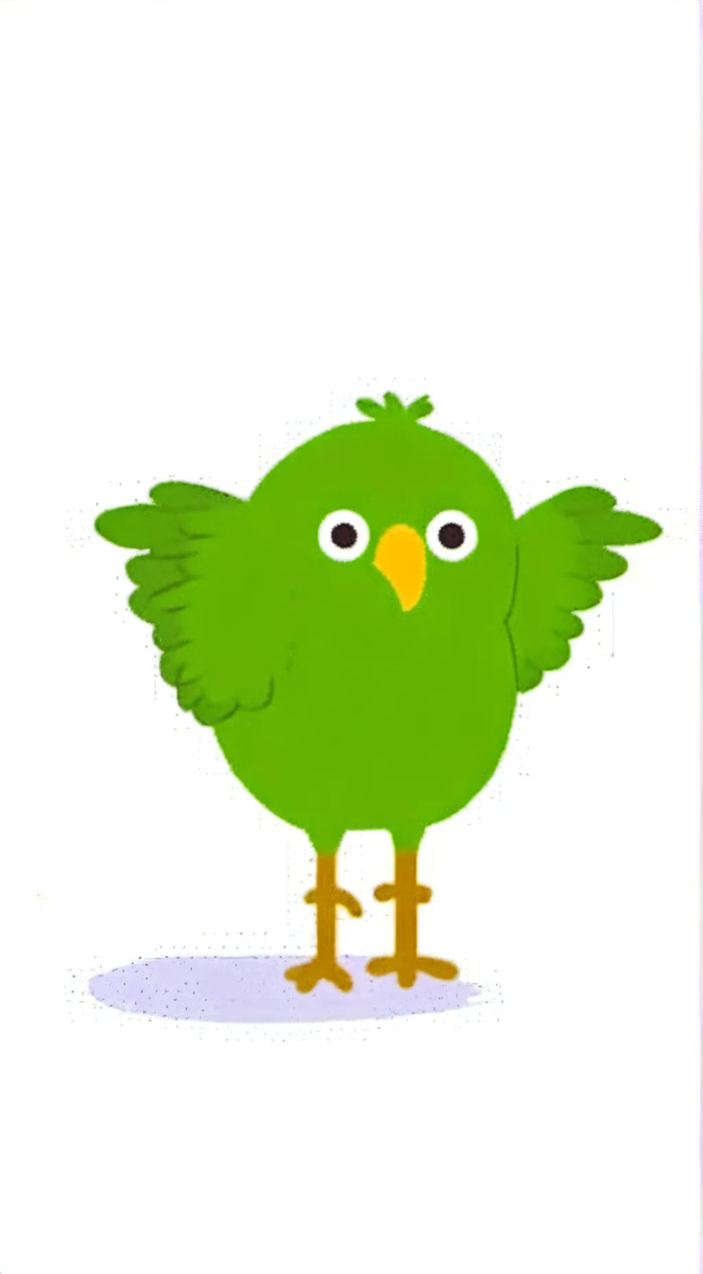 ai character: hot duolingo  background