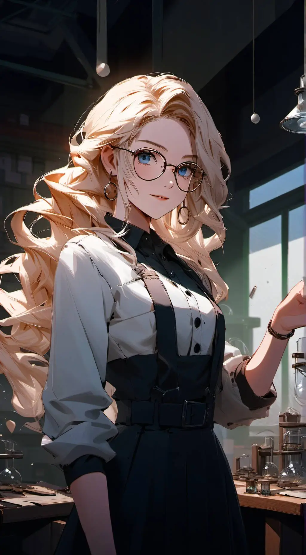 ai character: Miss Poller background