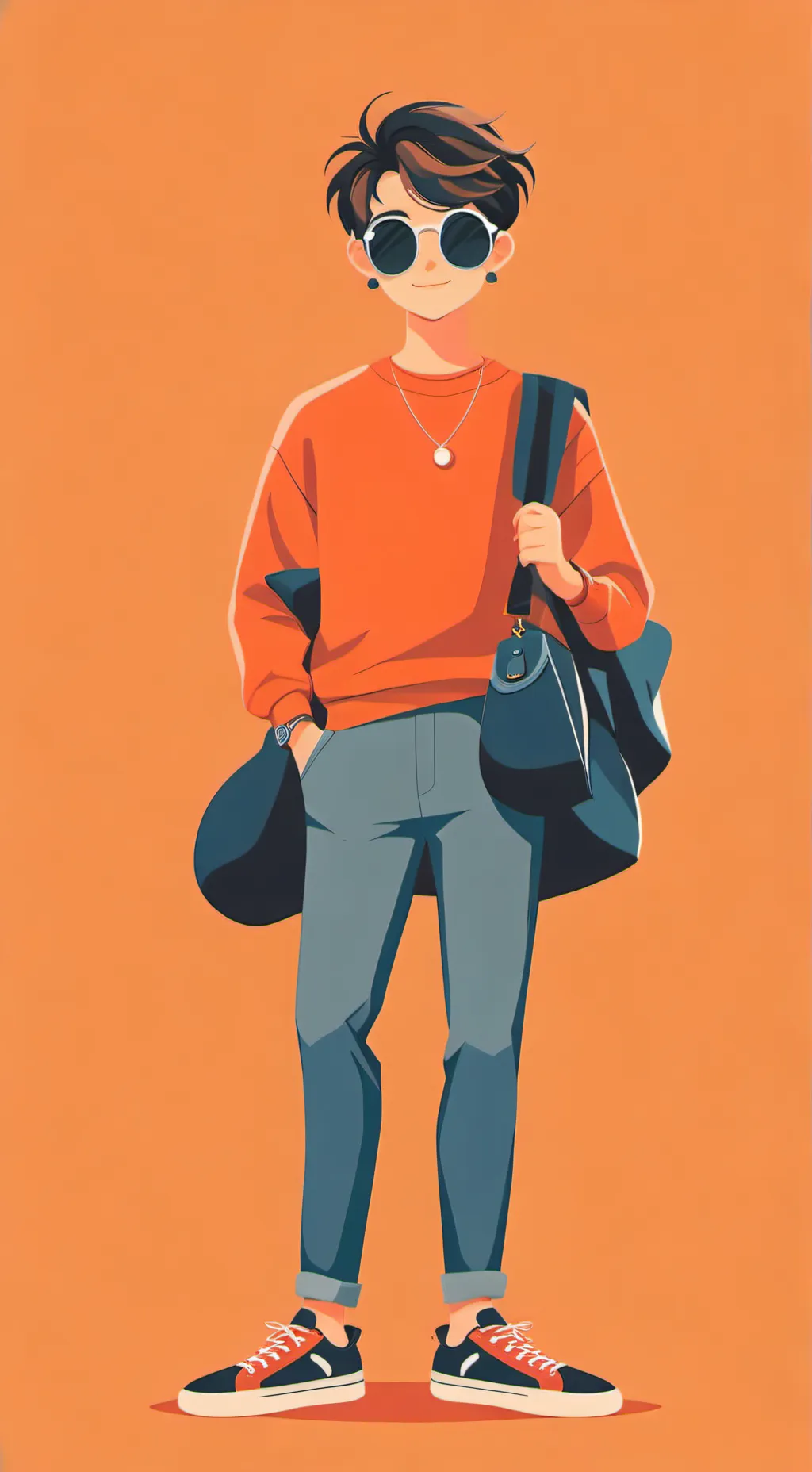 ai character: max background