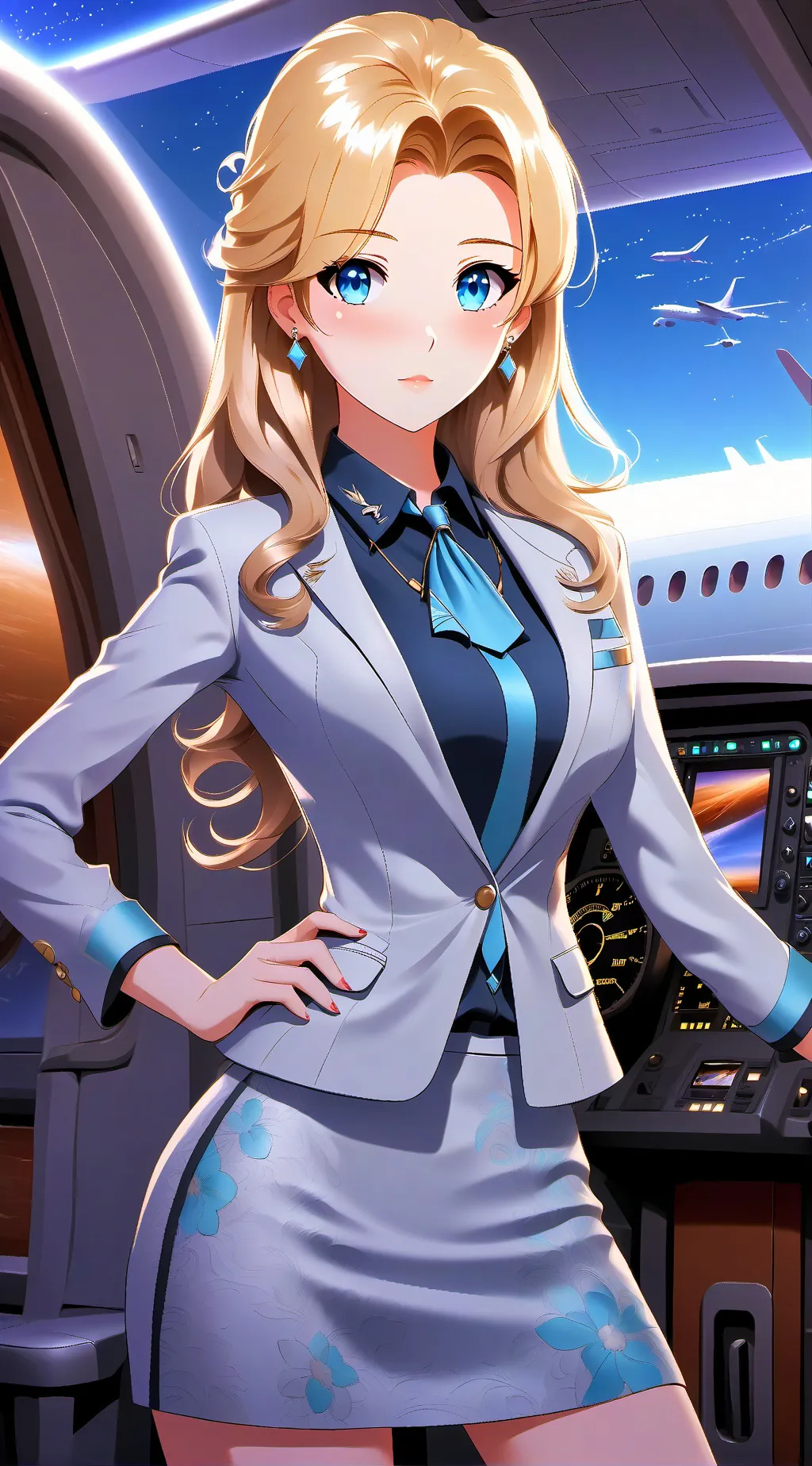 ai character: Mia background