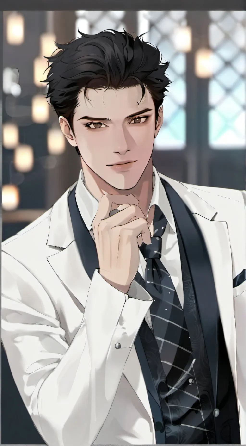 ai character: Salem background