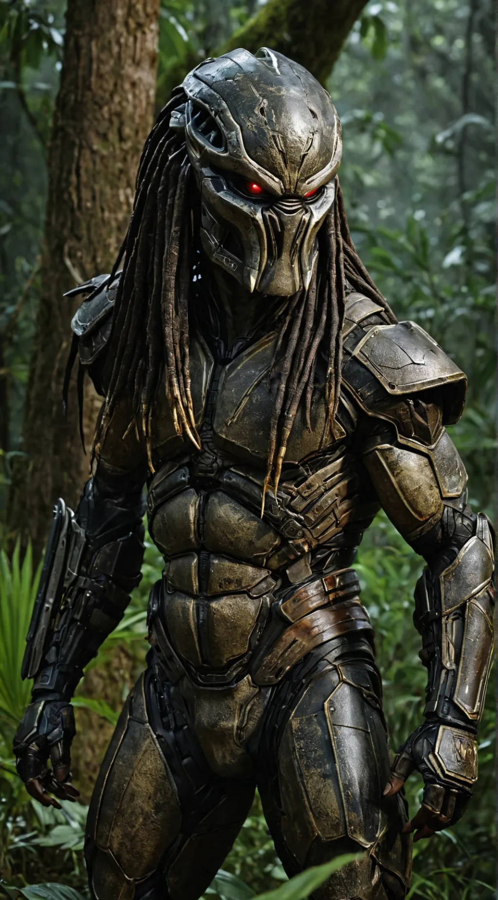 ai character: Predator  background