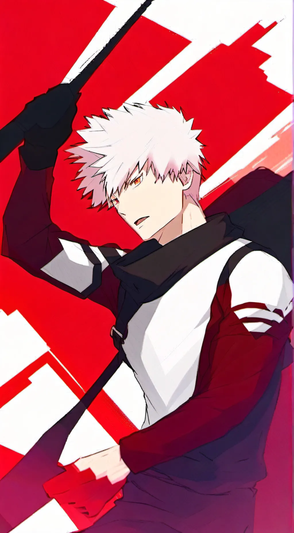 ai character: Bakugo  background