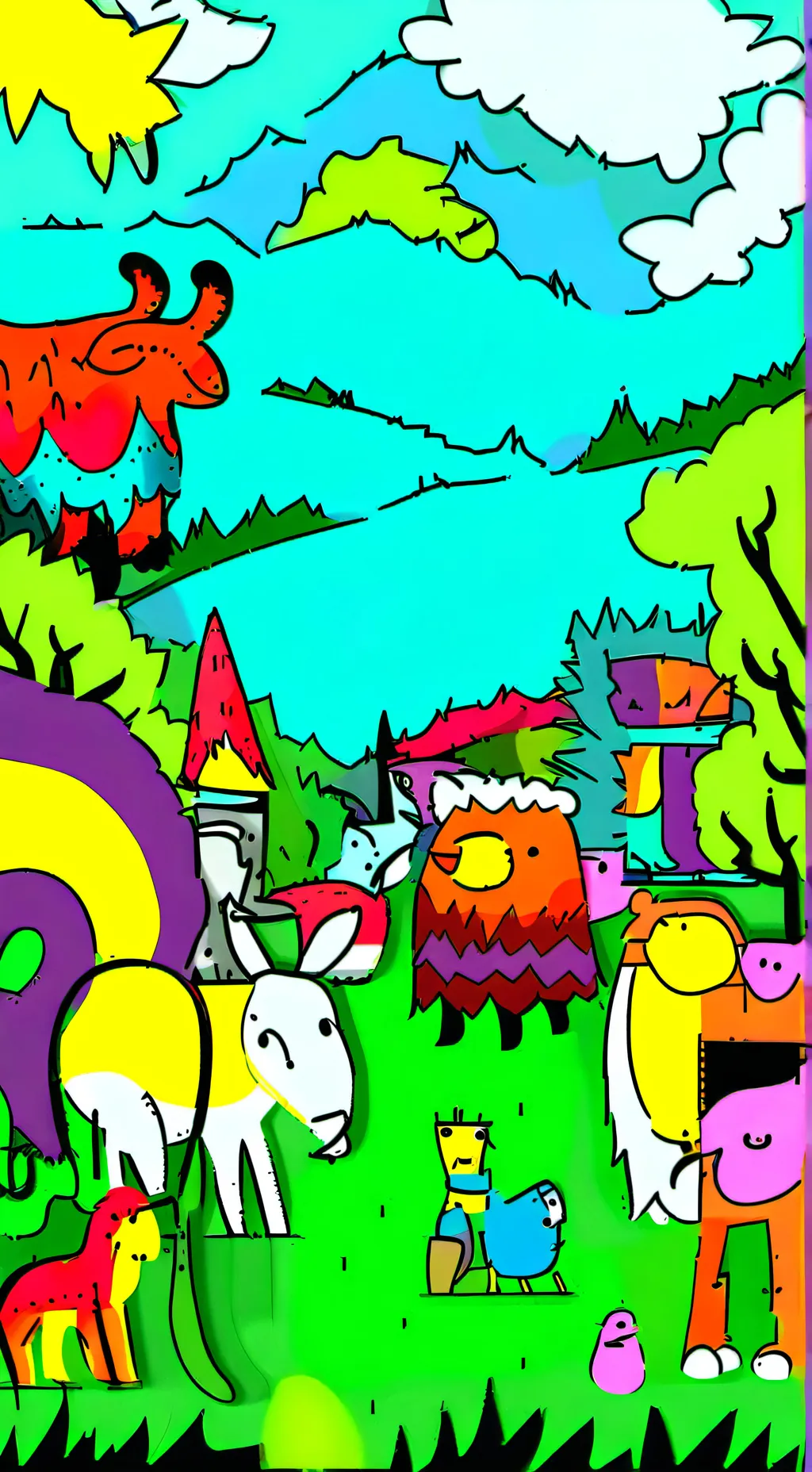 ai character: between phases.. background