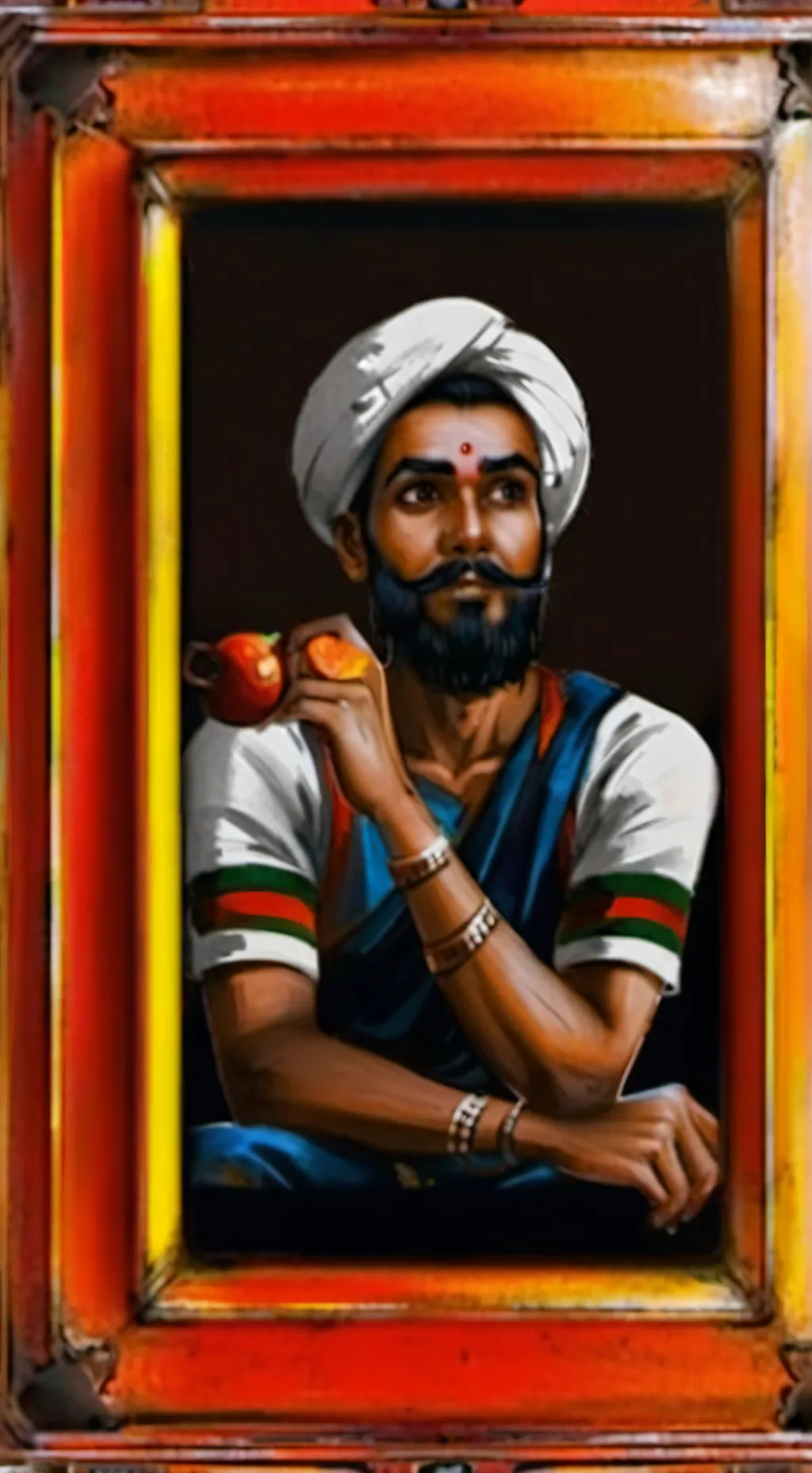 ai character: tu tío Alfredo  background