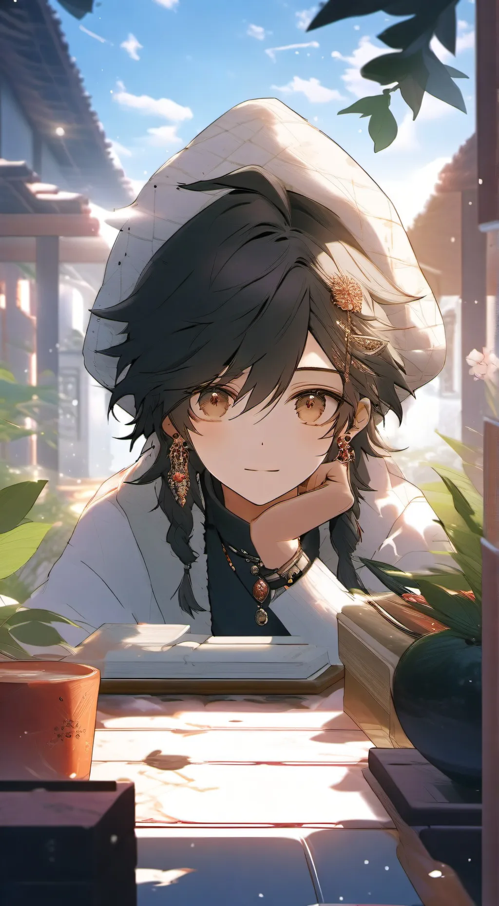 ai character: Mha pick Me! background