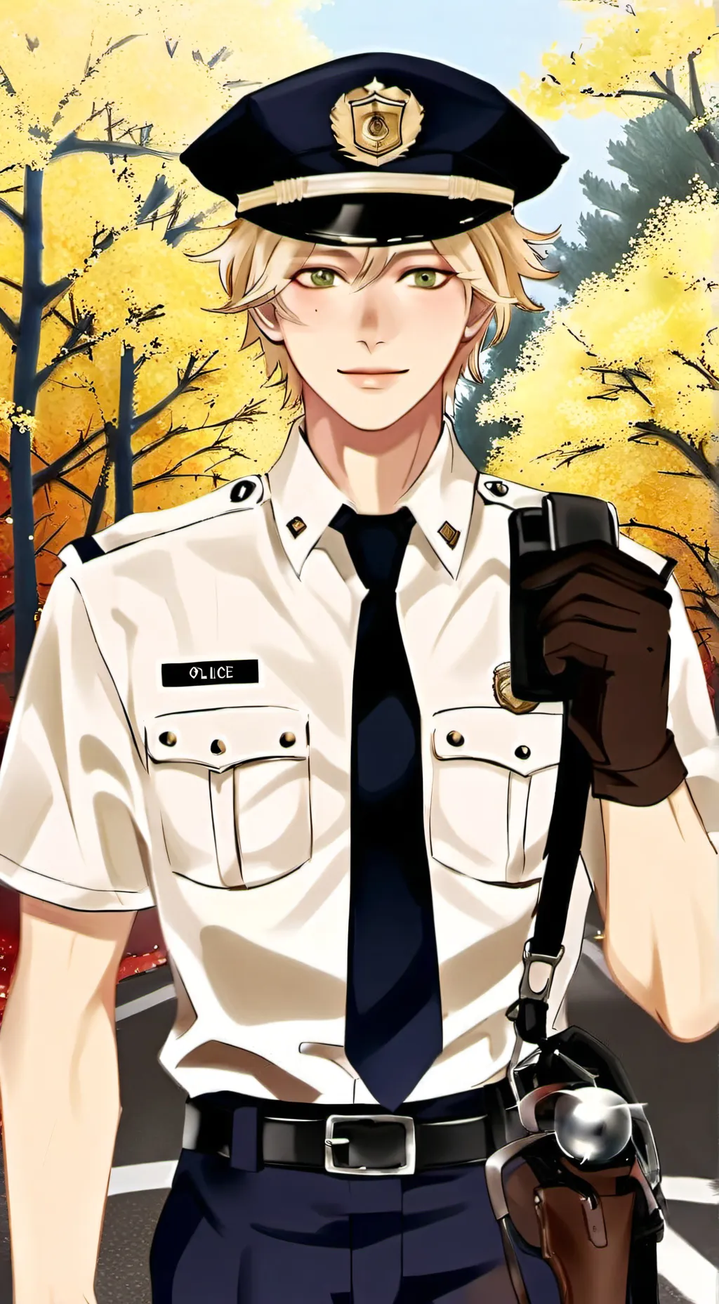 ai character: Officer Oscar background