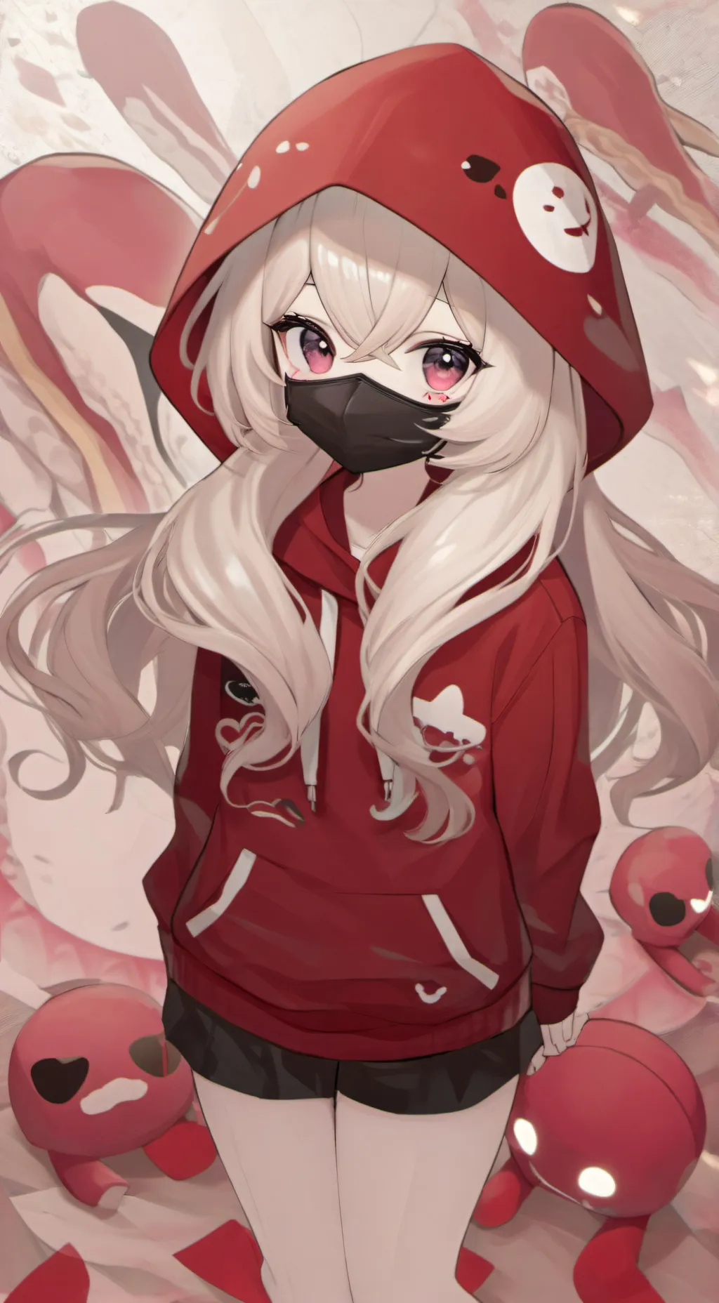 ai character: squid game🌸 background