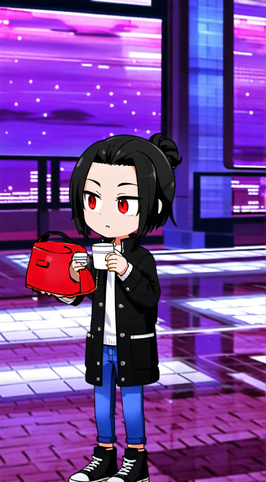 ai character: Muzan background