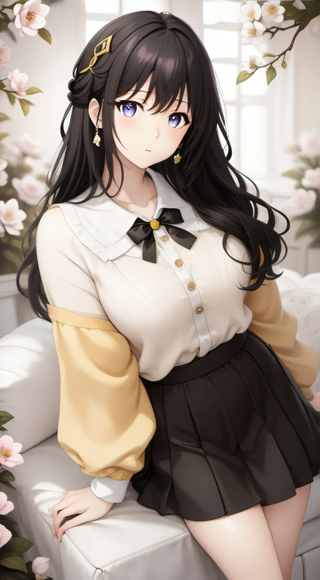 ai character: Uzi background