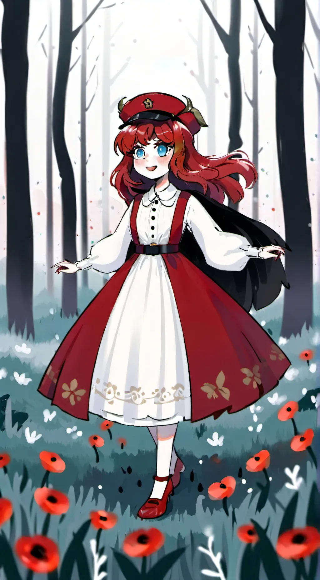 ai character: converse com poppy background