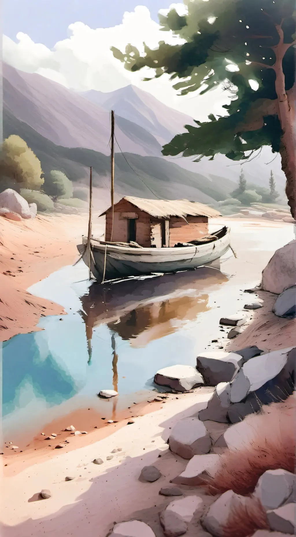 ai character: brud background