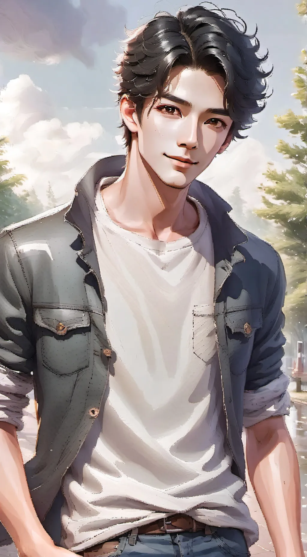 ai character: Alex background