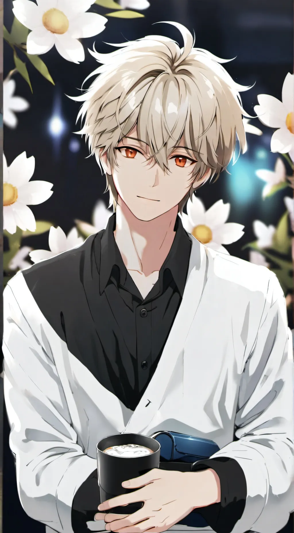 ai character: Leo background
