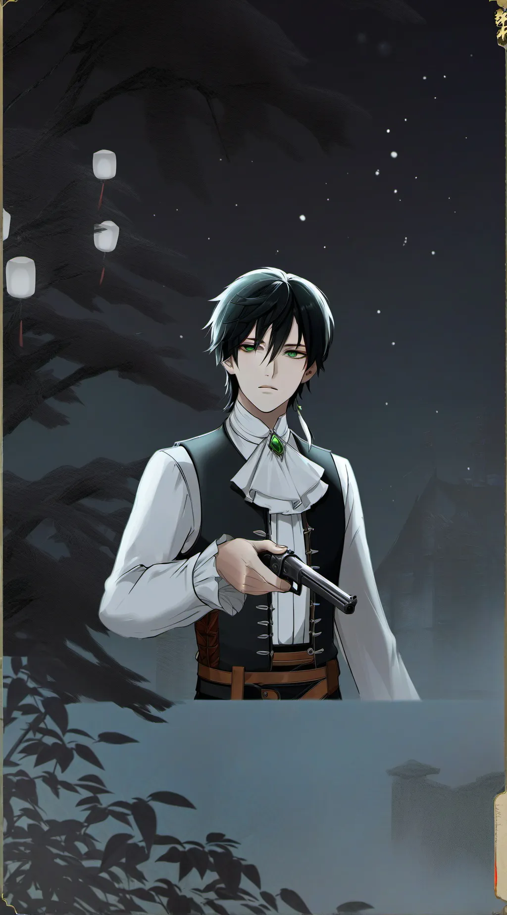 ai character: даня👻 background