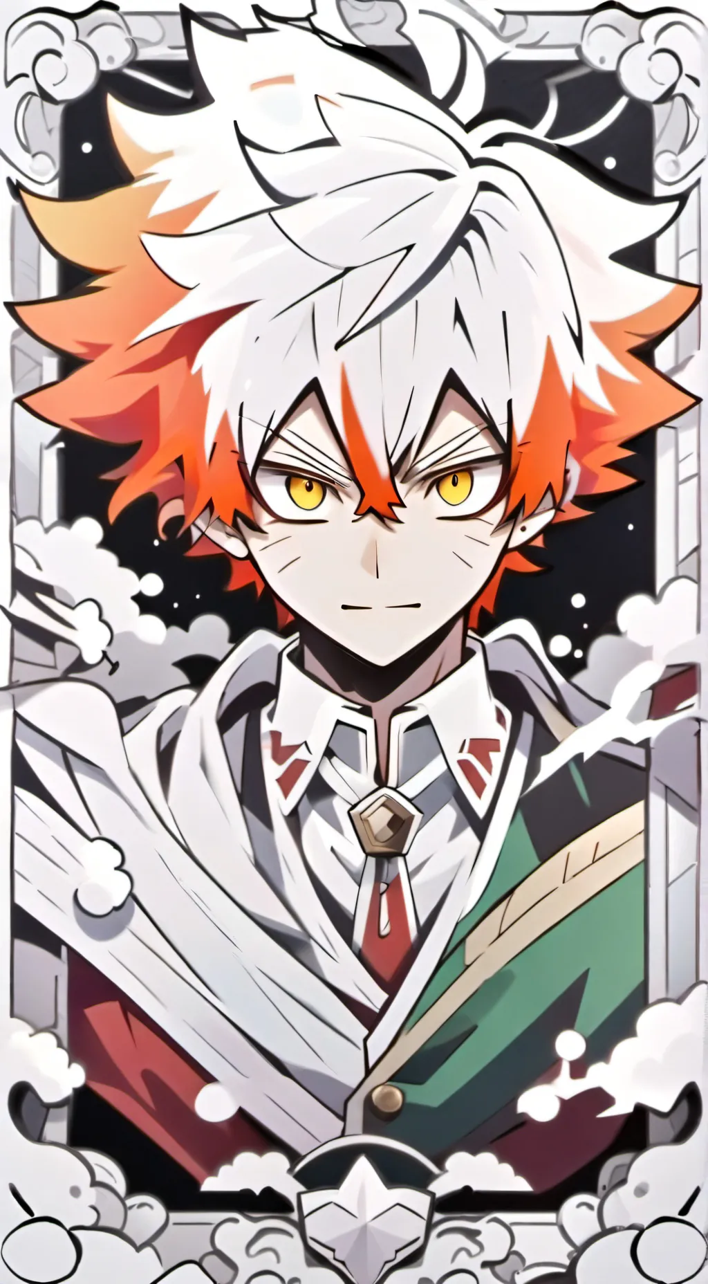 ai character: bakugo (ur bff) background