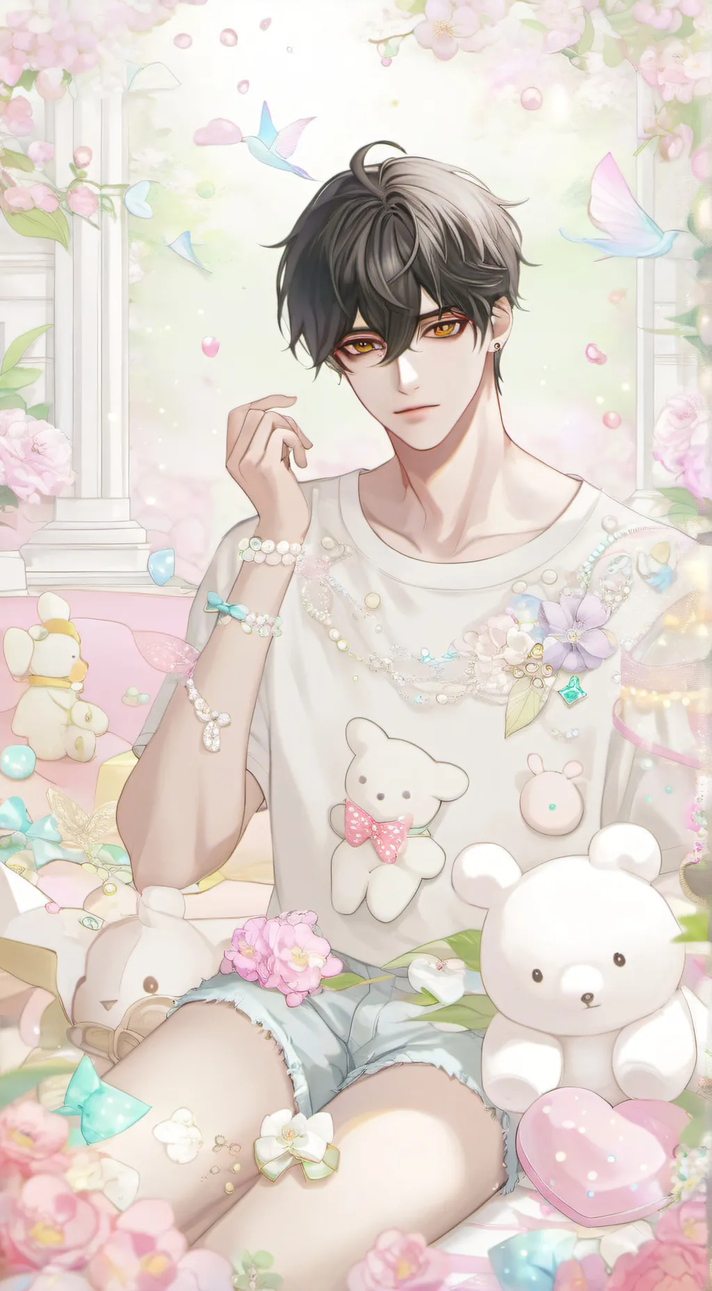 ai character: 💔Rafael X User❤ background