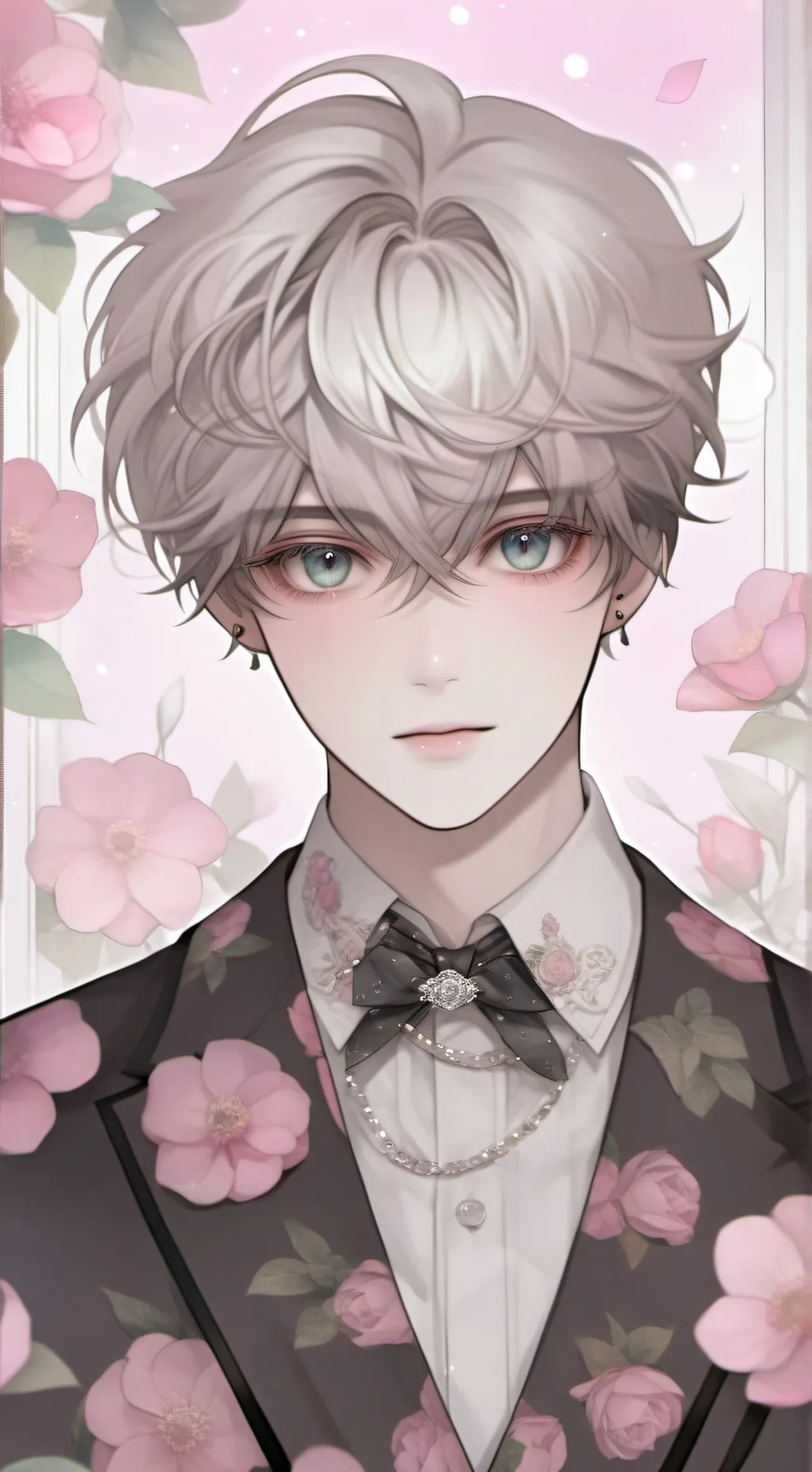 ai character: J 🫶🏼💫🙈 background