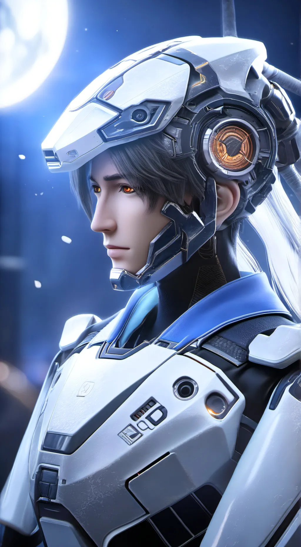 ai character: robot background