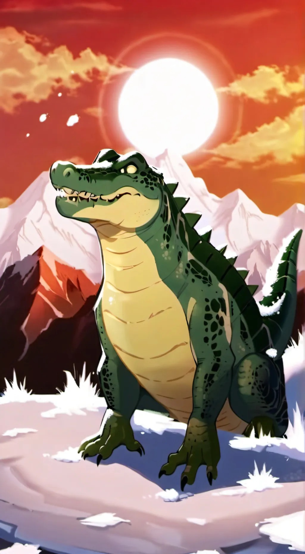 ai character: Tabaluga background