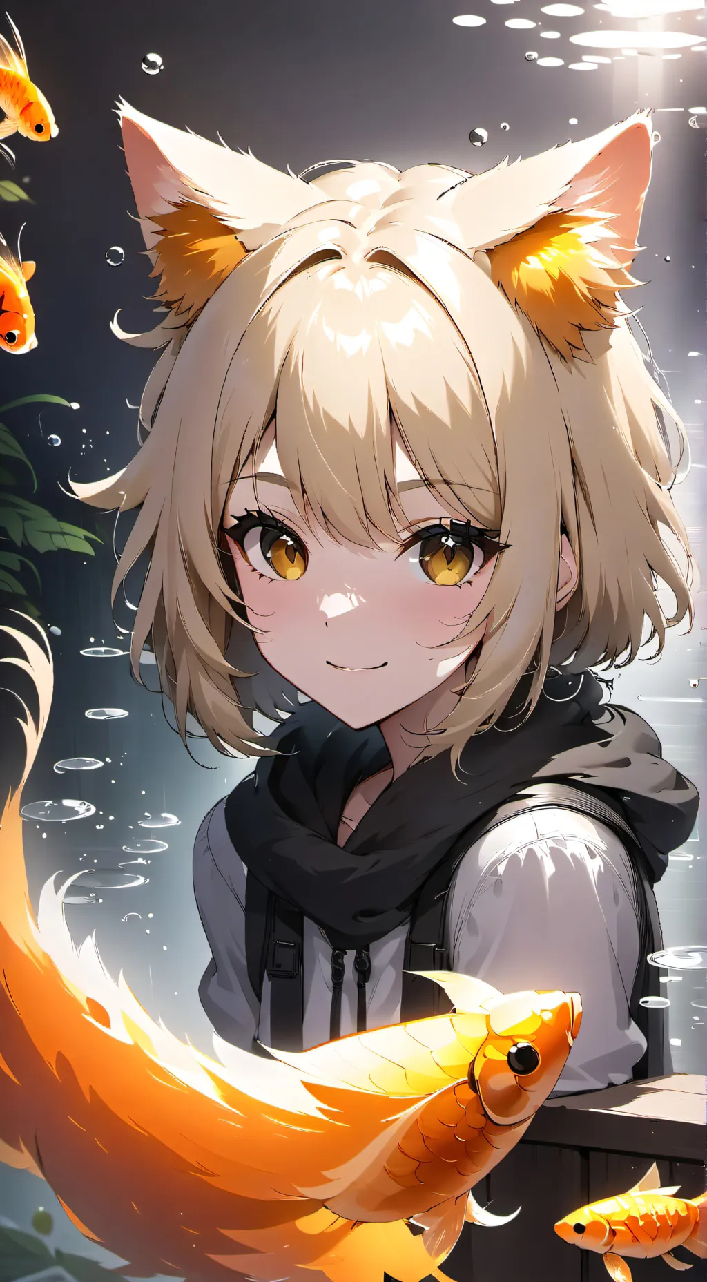 ai character: Gilly the Gliding Furry background
