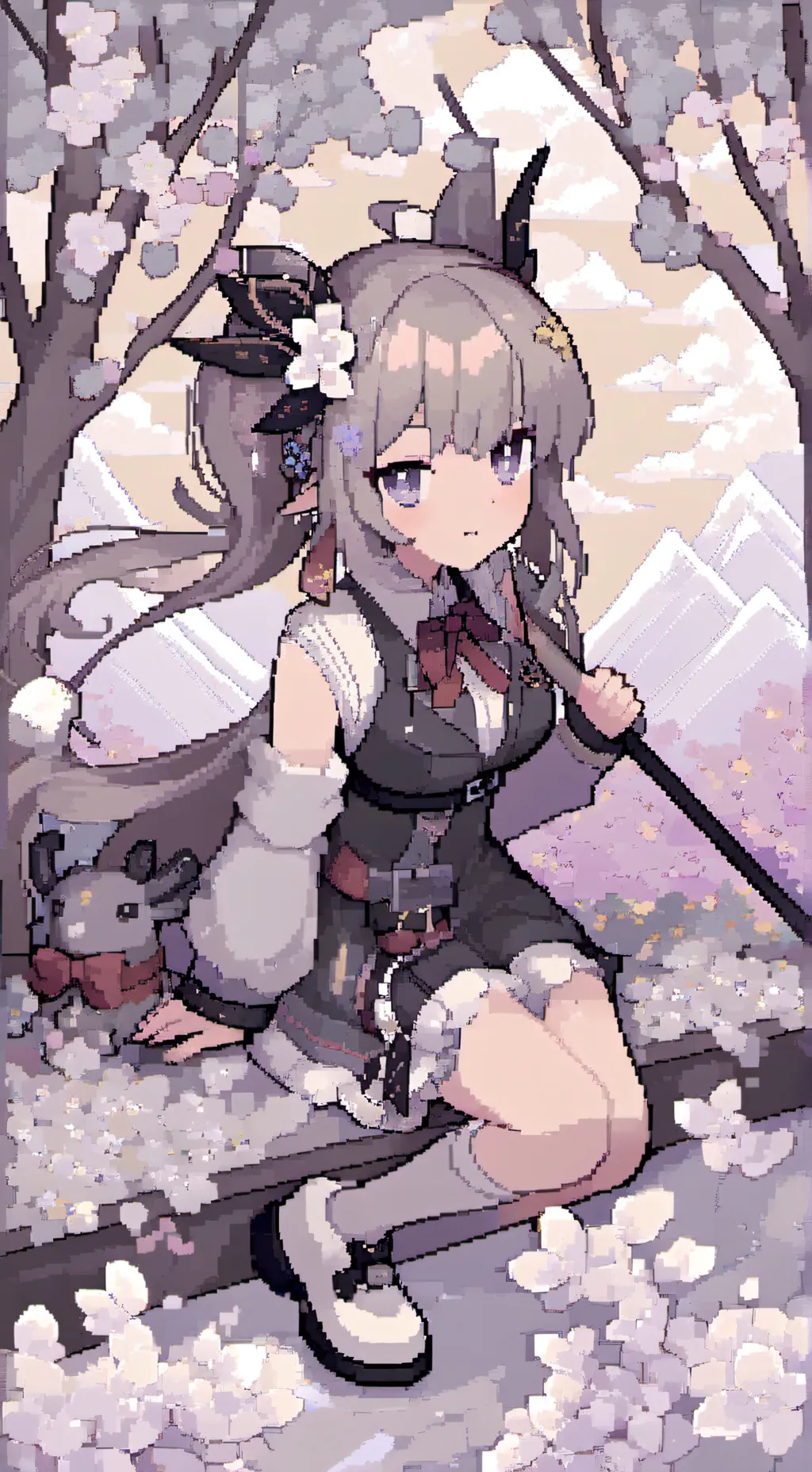 ai character: DW royal au! background