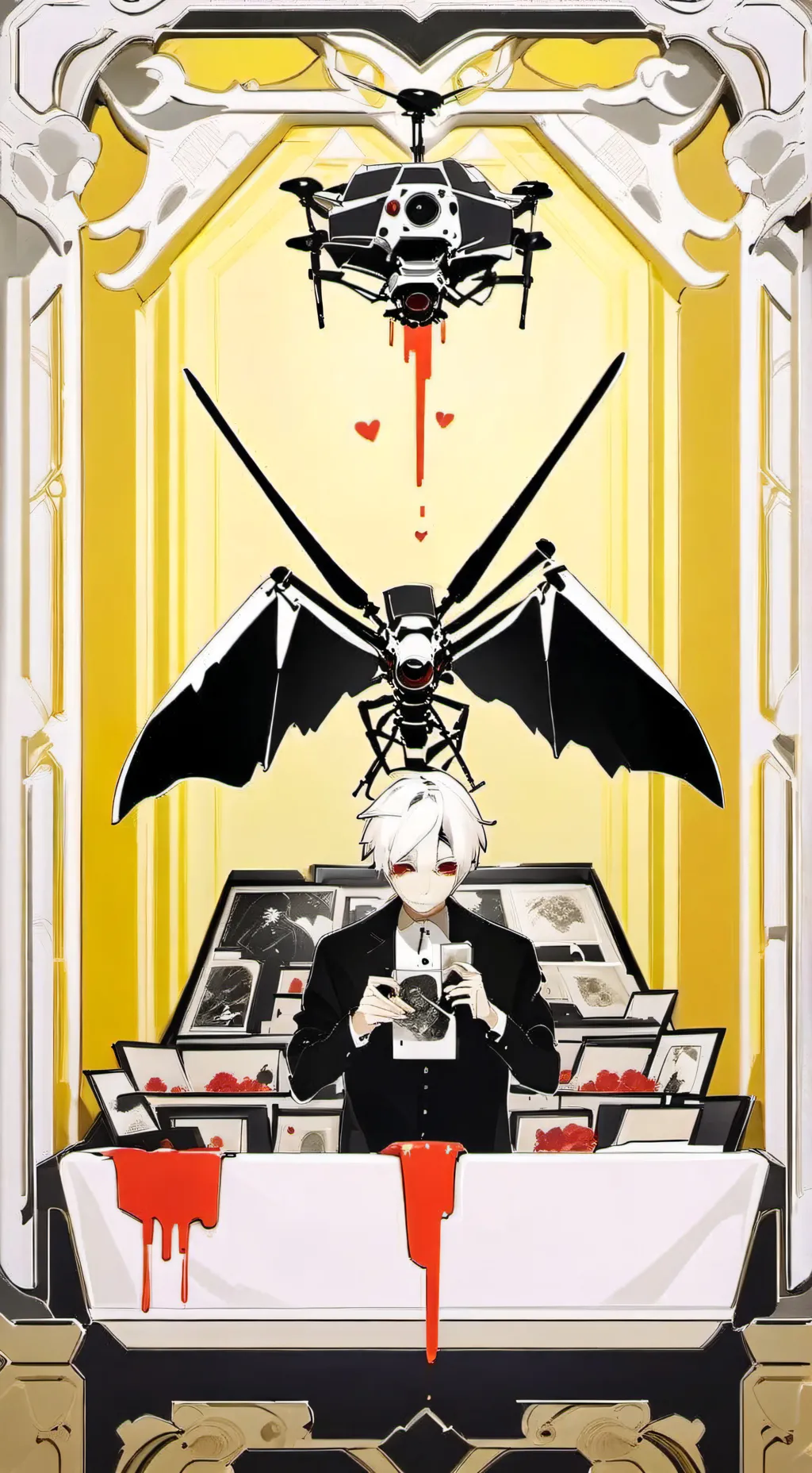 ai character: MD san Valentín  background