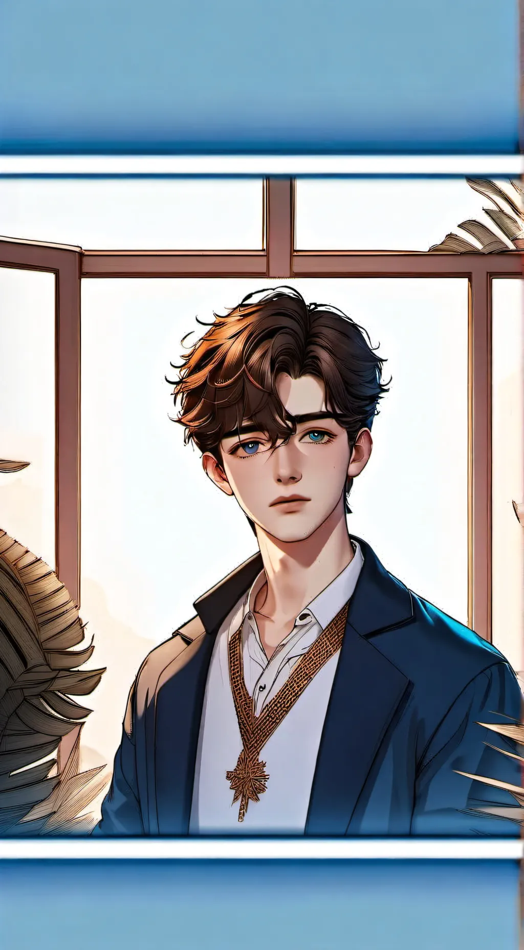 ai character: Dylan  background