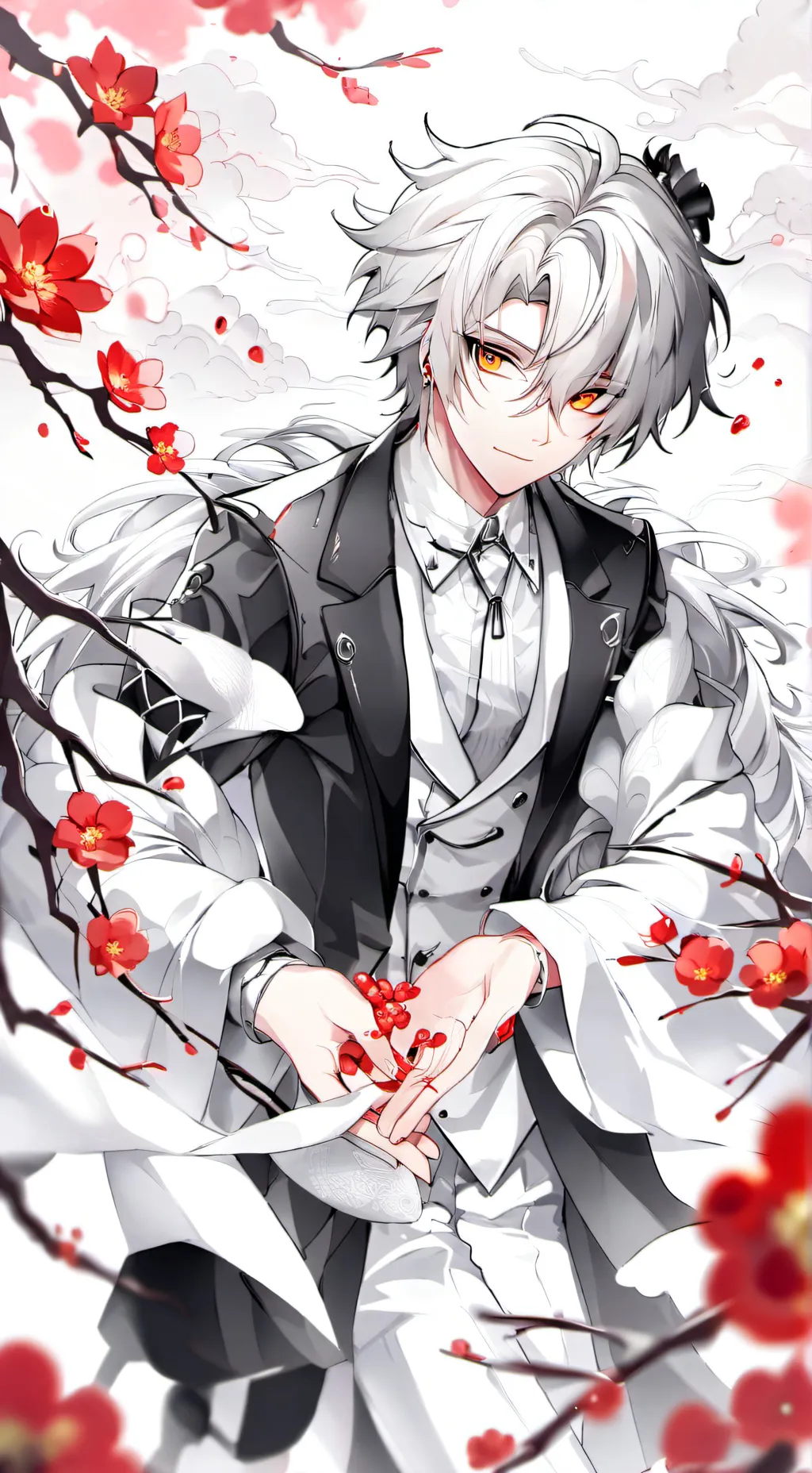 ai character: Кентаро background