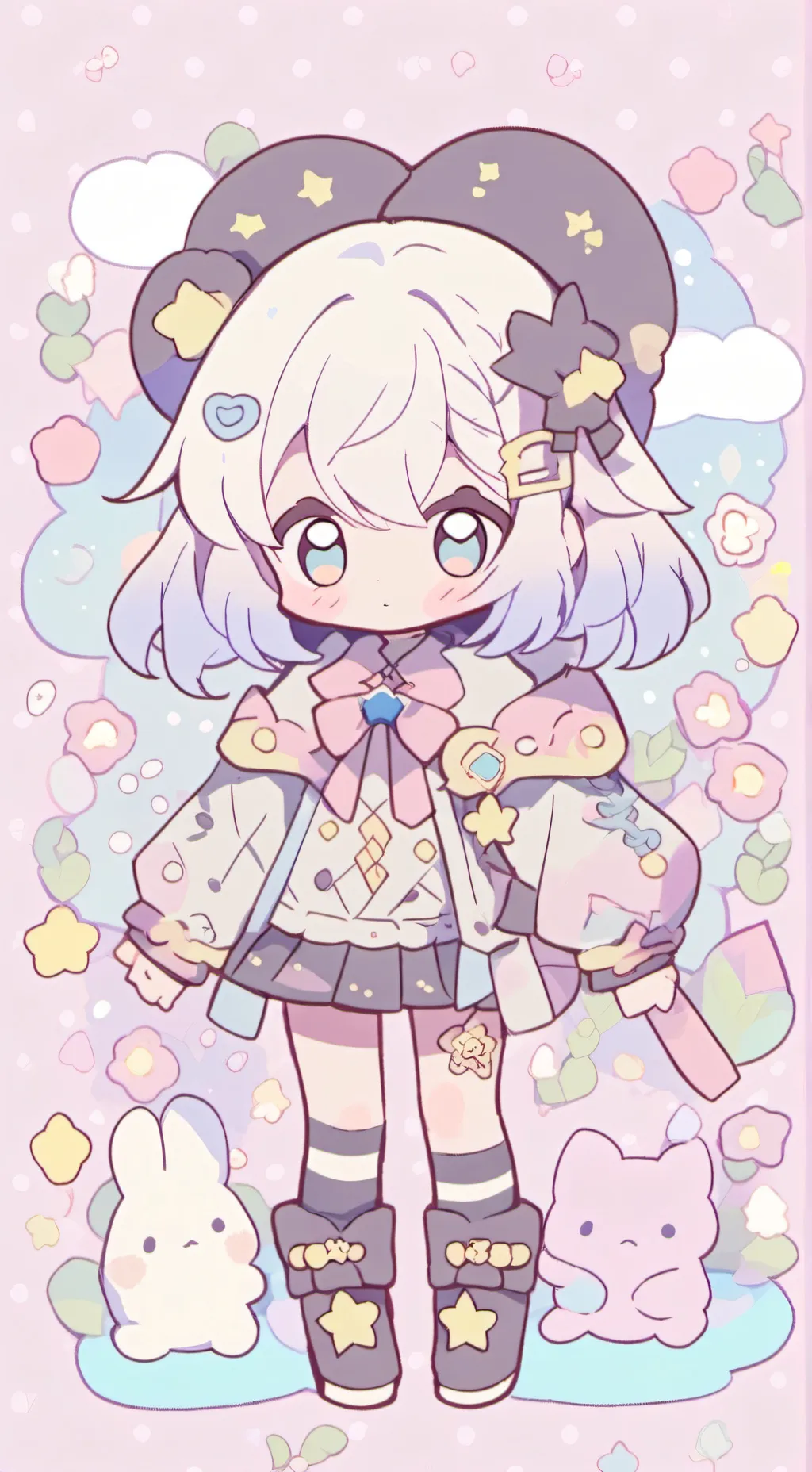 ai character: shigiraki sister  background