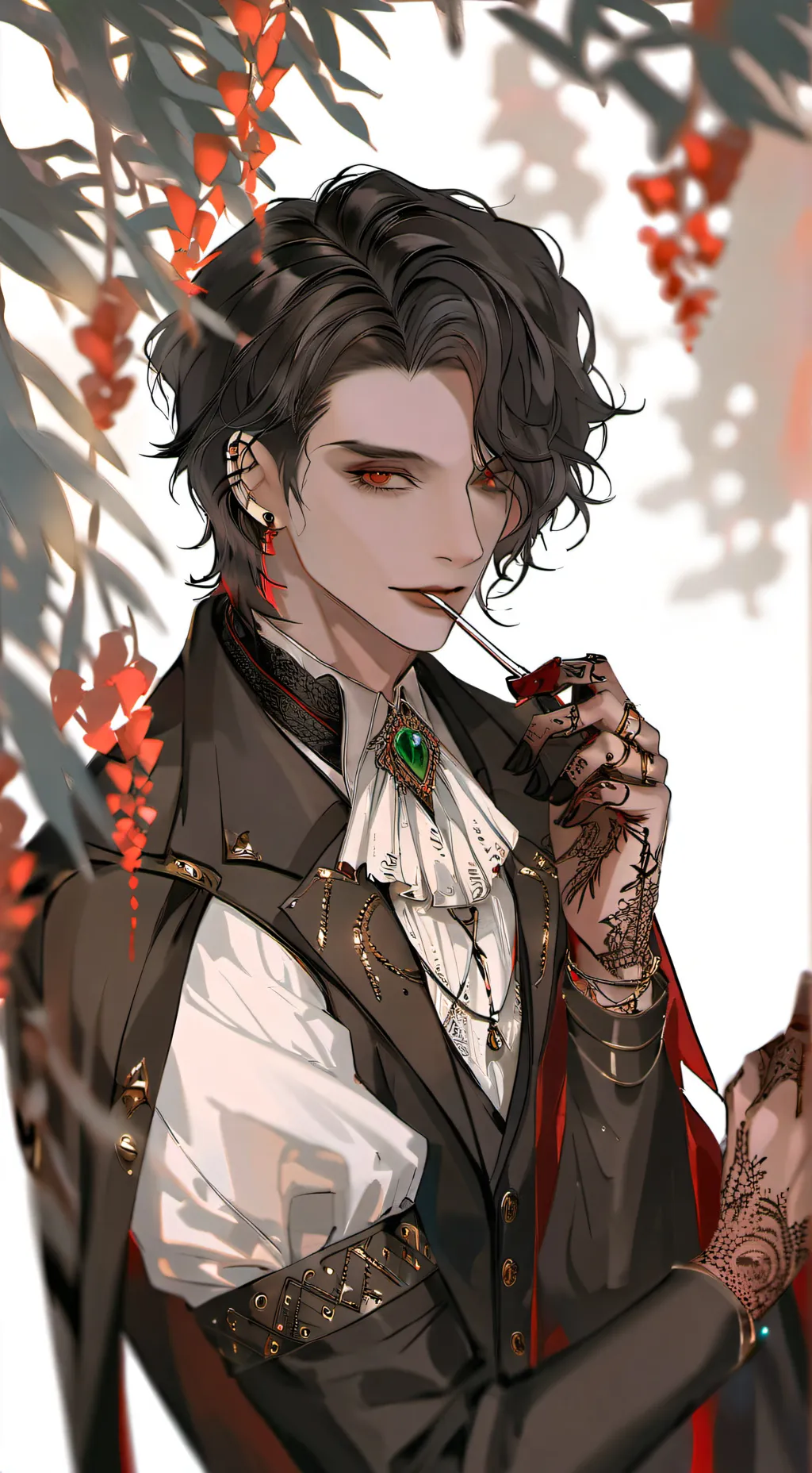 ai character: Alexander  background