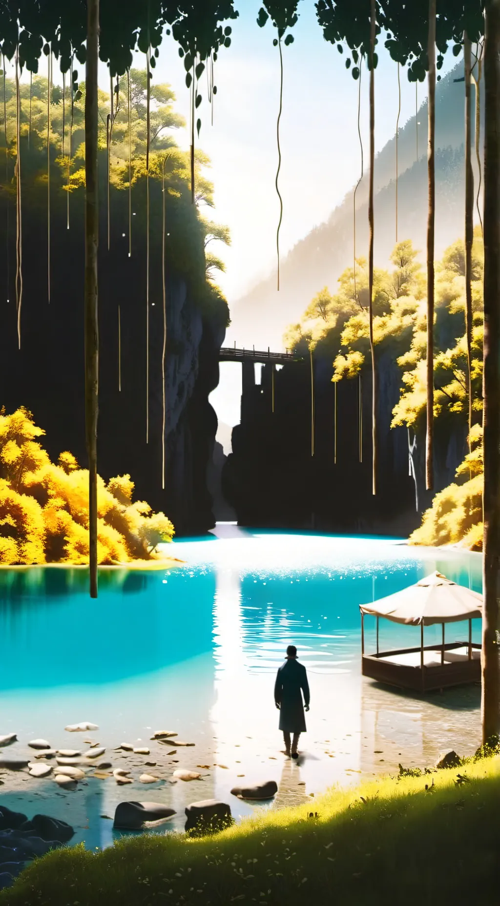 ai character: gato background