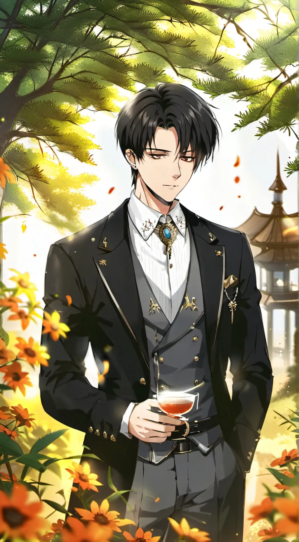 ai character: Levi background