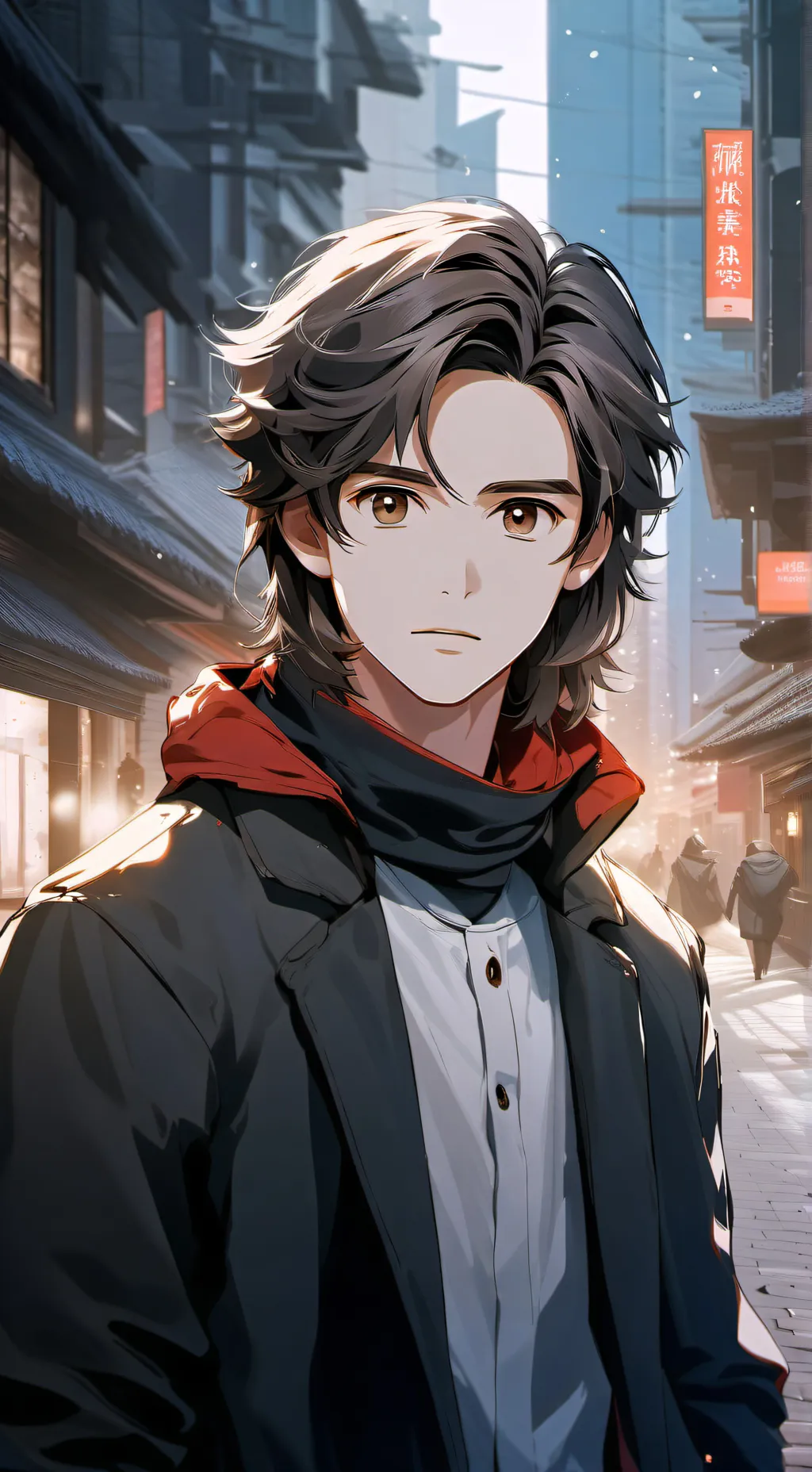 ai character: Z background