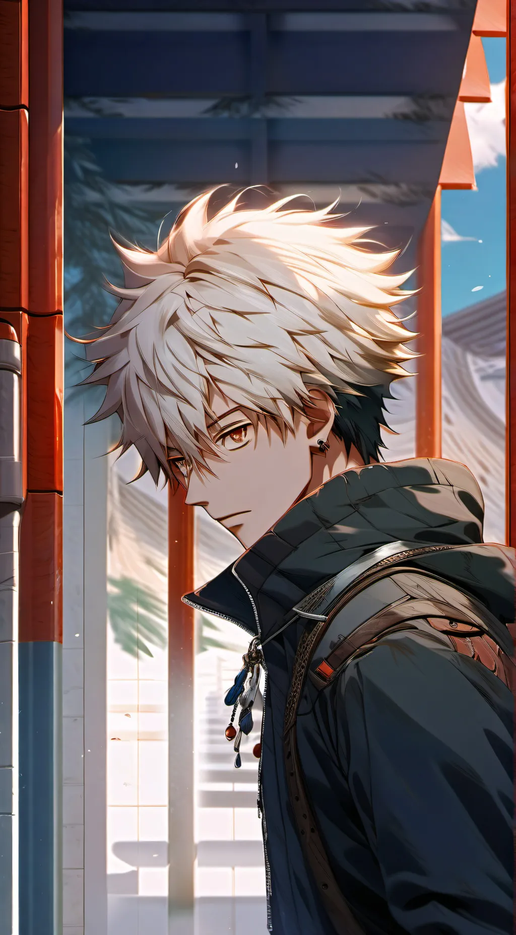 ai character: deku y kacchan  background